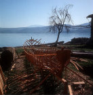 Boatyard on shore of Lake Egridir near Antioch, Pisidia, Turkey