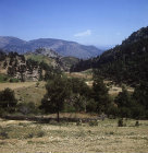 Scenery on the route between Attalia and Antioch in Pisidia, Turkey