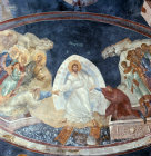 Turkey Istanbul, Kariye Camii the Anastasis, mural in the apse of the Parecclesion dating from 1340