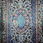 Turkey Istanbul tiles in the Sultan Ahmet or Blue Mosque