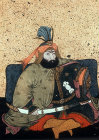 Sultan Murad IV, 1623-1640, portrait from nineteenth century manuscript no 3109, Topkapi Palace Museum, Istanbul, Turkey