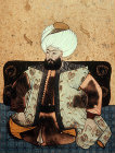 Sultan Mehmed I, 1403-1421, portrait from nineteenth century manuscript no 3109, Topkapi Palace Museum, Istanbul, Turkey