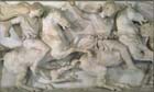 Hunting scene detail from Alexander Sarcophagus, 4th century, from Royal Cemetery, Sidon, now in Archaeology Museum, Istanbul, Turkey