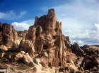 Rock-cut monastery, Goreme Valley, Cappadocia, Turkey