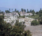 Baths of Hadrian and Portico of Tiberius, Aphrodisias, ancient region of Phrygia, Turkey