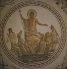 Neptune, 2nd century mosaic, Bardo Museum, Tunis, Tunisia